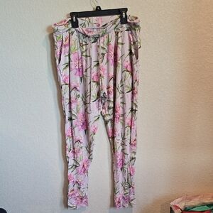 Little Bum Bums Floral Pink Women's Joggers
